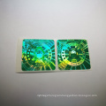 Customized green metal 3D hologram security sticker/label/trademark printing for brand protection